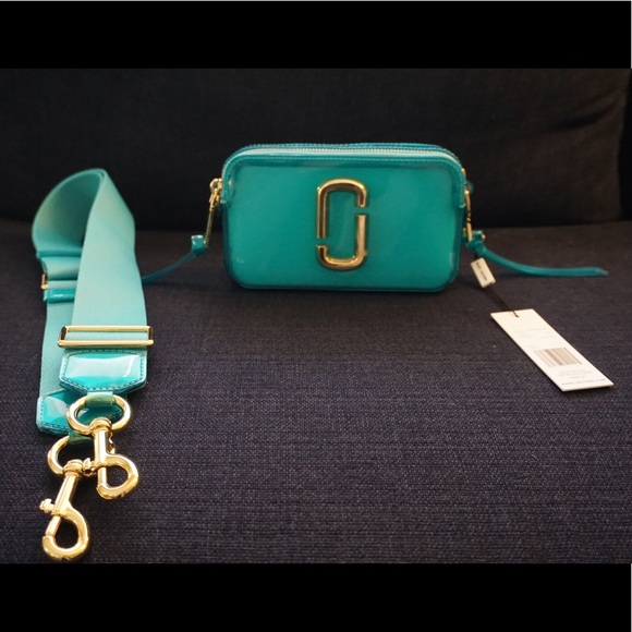 Marc Jacobs Handbags - Marc Jacobs Jelly Snapshot in Turquoise Brand New